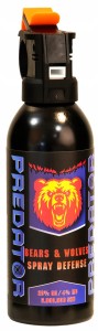 Gaz  Na Niedźwiedzie ,wilki,agresywne zwierzęta PREDATOR  Bear  330ml 6mln SHU20% OC  