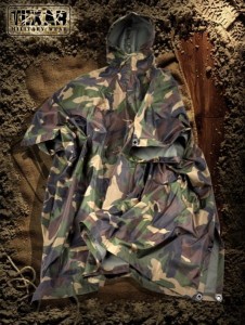 Poncho HD  woodland