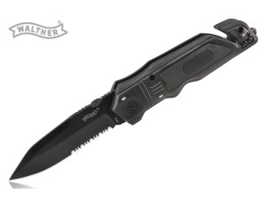 Nóż WALTHER ERC Rescue - czarny